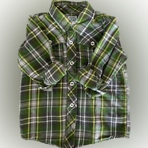Cozy, Fall button-down flannel shirt.   Size 5T Old Navy